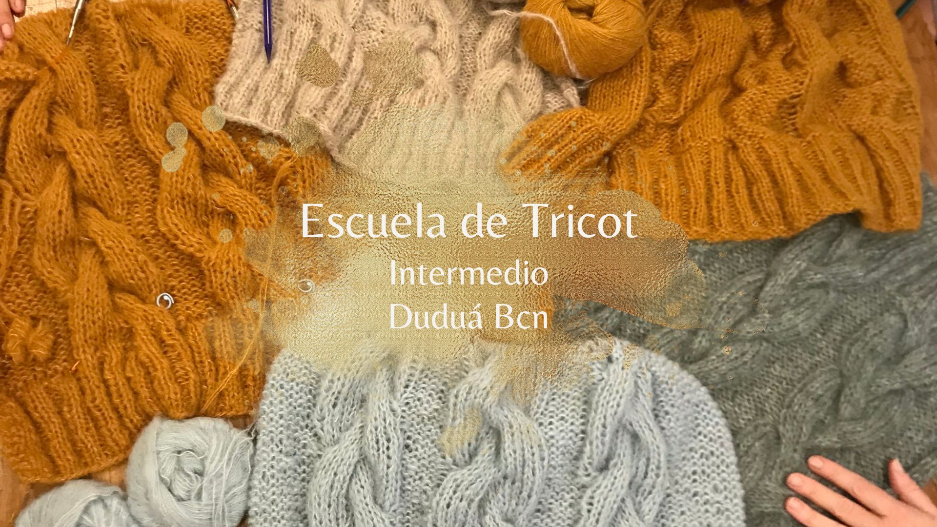 Escuela de Tricot - Aprende a tejer con Agus de Les Jardins de Juliette