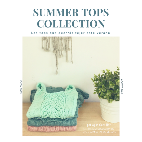 cover Summer Tops Collection - Tops de punto para tejer en verano