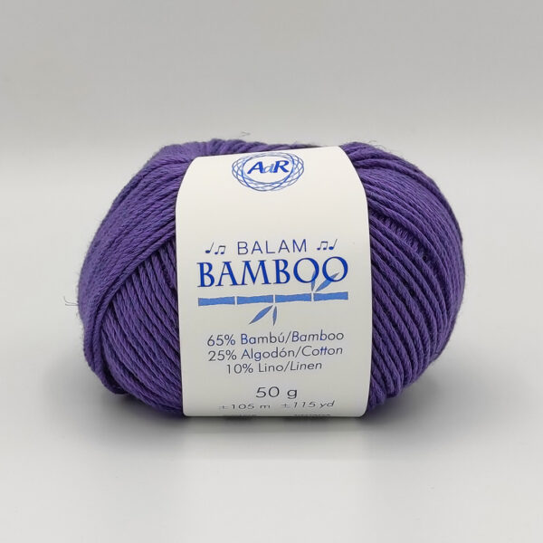 Lila Very Peri - Ovillo de Bambú BALAM BAMBOO 600 -Ok